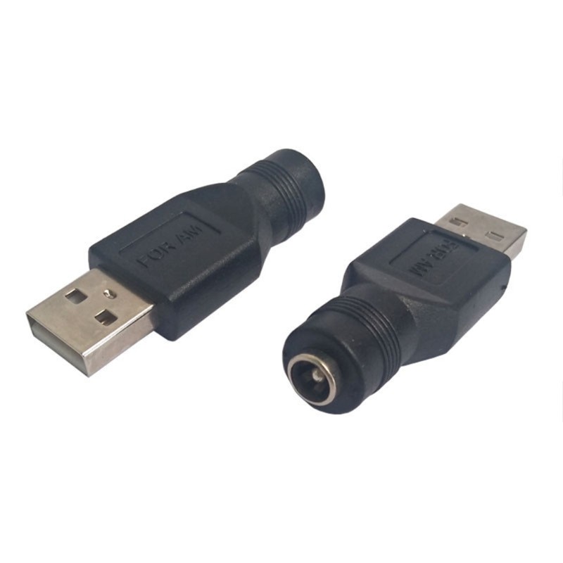 2.0 A Male to for DC 5.5x2.1mm for DC Fast Transmission Adapter Connector Adapte gallery