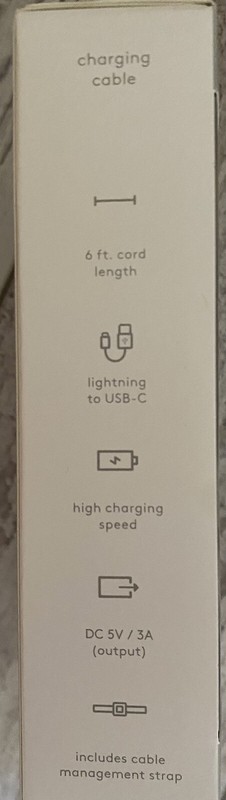 NEW Heyday 6' Charging USB-C Cable Braided Apple iPhone & iPad gallery