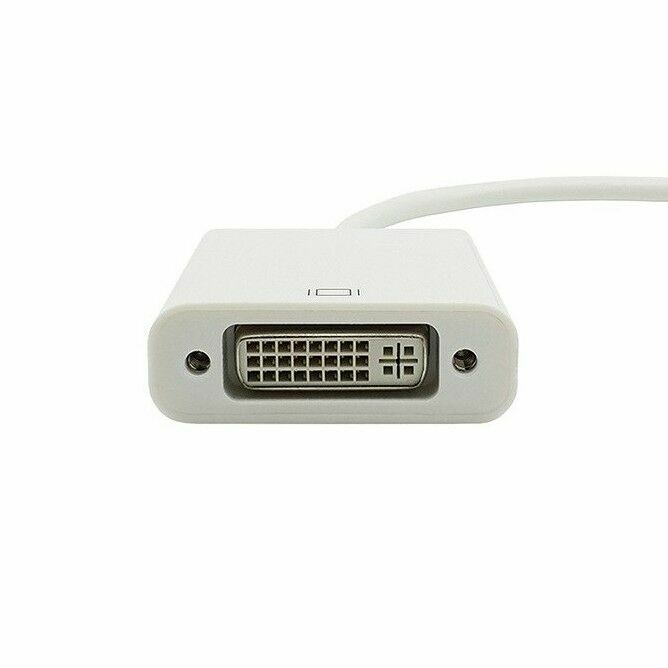 Macbook Pro Air Mini Displayport MiniDP to DVI TV Adapter Converter Cable Cord gallery