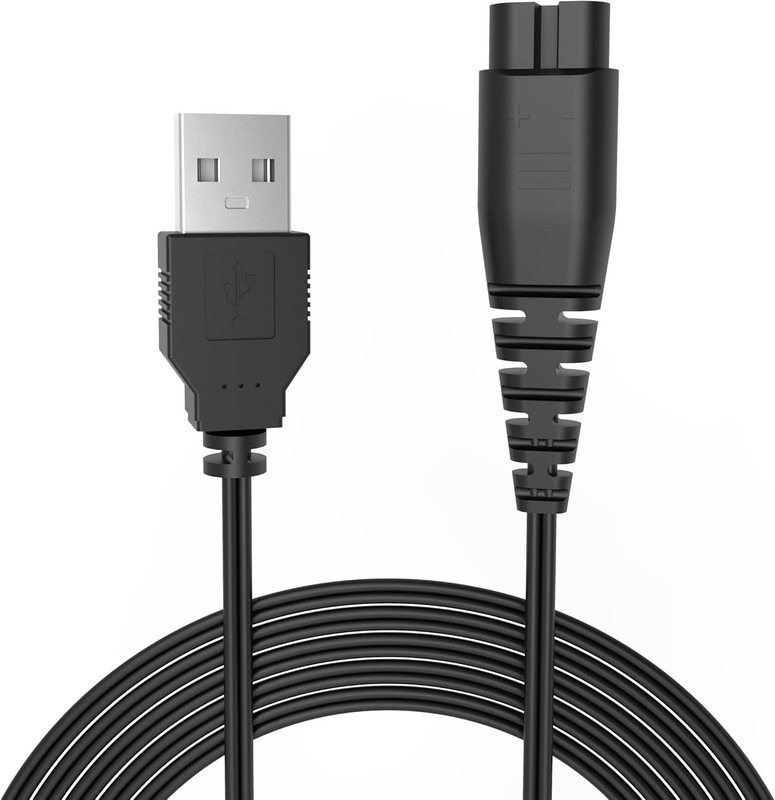 Replacement USB Charging Cable for Hatteker Hair Trimmers - Certified Safety gallery