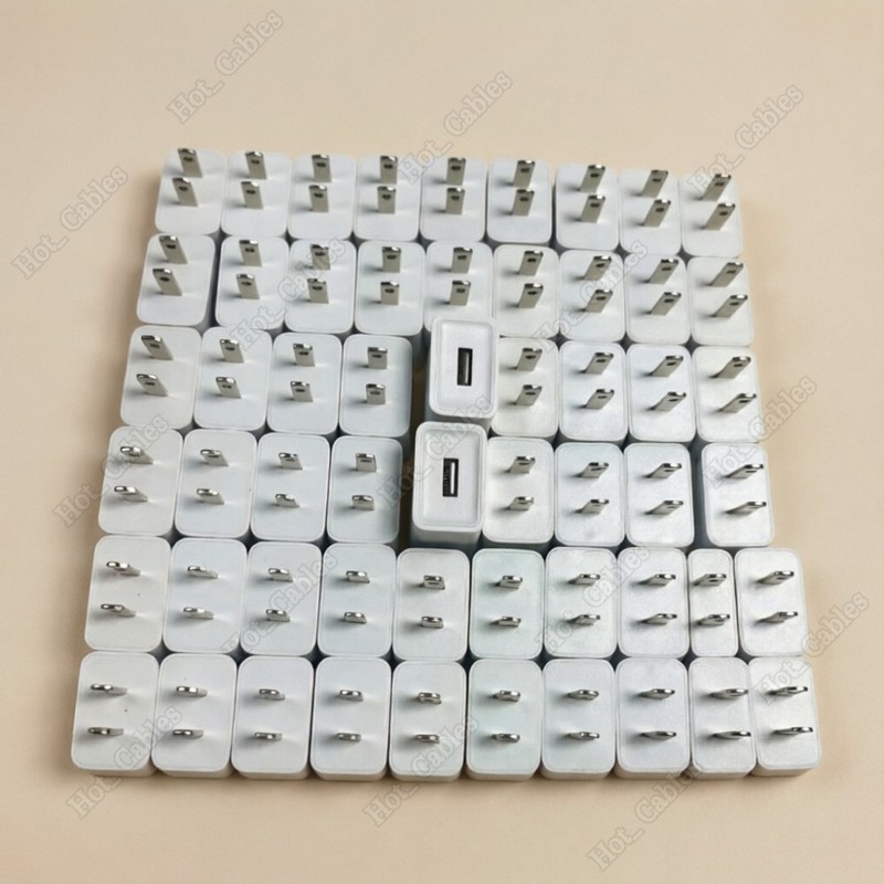 Bulk Lot 5V 2A USB Port Jack Wall Charger 5 Volt v 2 Amp AC to DC Power Adapter