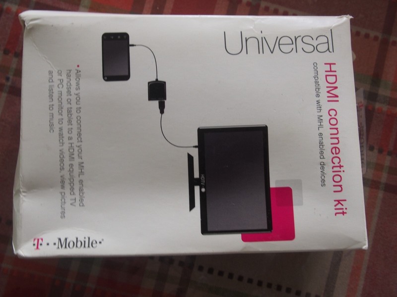 T-Mobile Universal HDMI connection kit - compatible with MHL enabled devices gallery