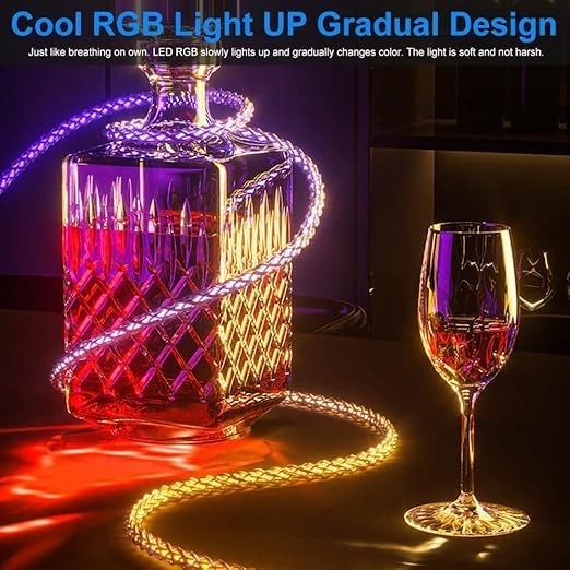 3.3FT RGB Flowing LED Fast Charging Cable 2-Pack 66W C to C gallery