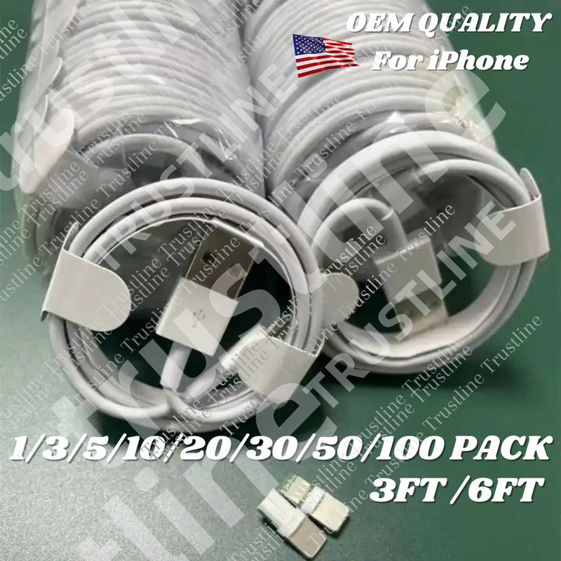 USB Cable Fast Charger Cord For Apple iPhone 6 7 8 XS XR 11 12 13 14 Pro Max Lot