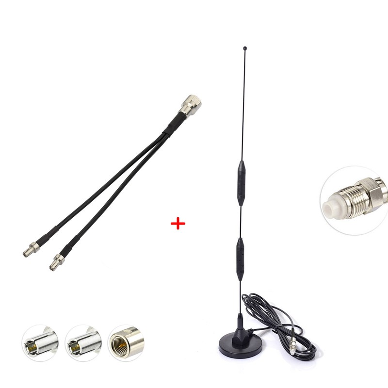 Netgear NIGHTHAWK M1 MR1100 mobile router External Antenna & adapter Cable Dual