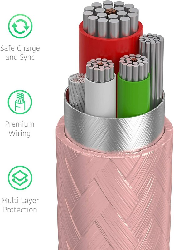 2-Pack Micro USB V9 Charger Fast Charging Cable Cord For Samsung Android Phones gallery