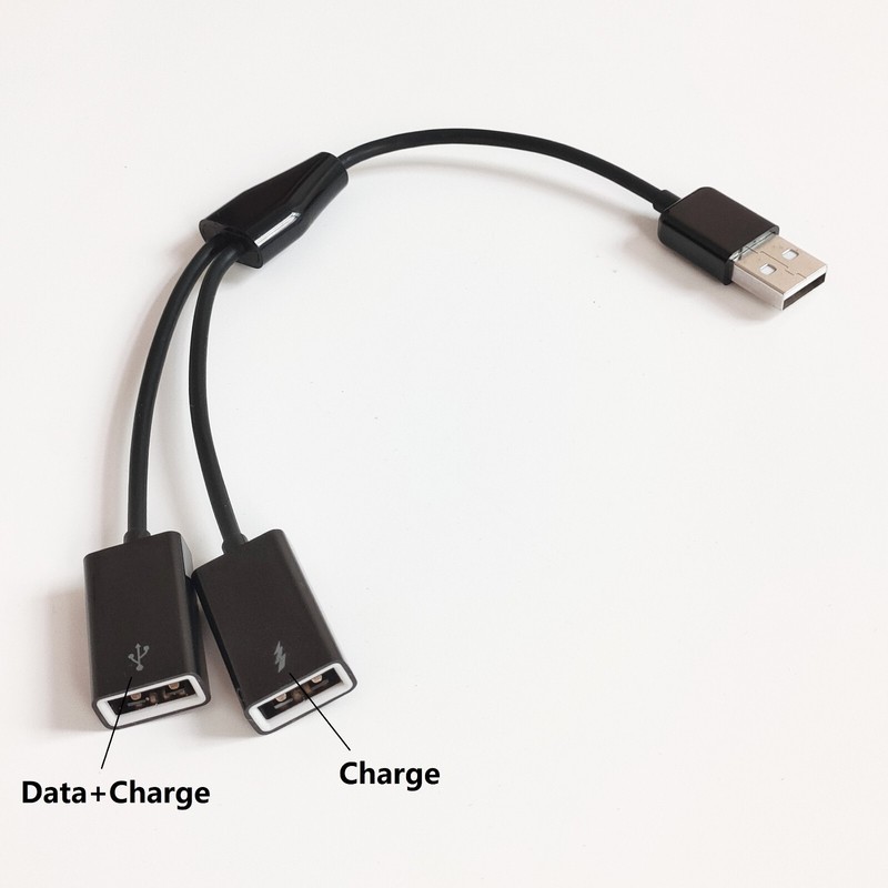 20cm USB Splitter Y Cable Multi USB Ports Power Extension Cable Cord