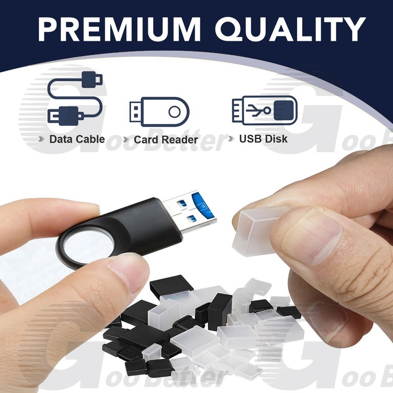 52pcs USB-C Port Covers Silicone Dust Plugs Protector for Phone Charging Port gallery