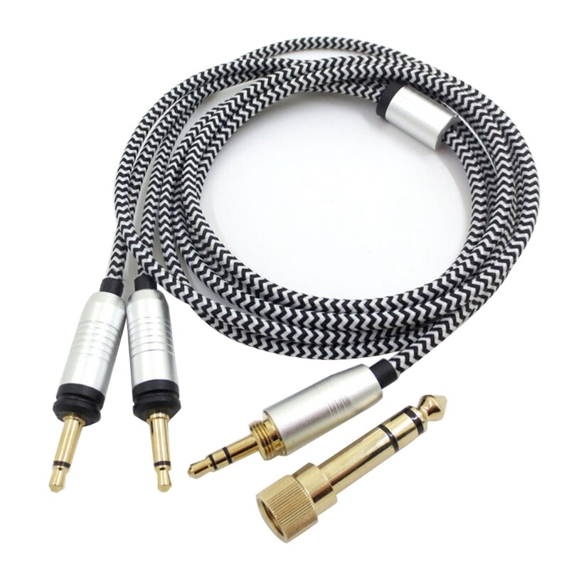 OFC Wire Headphones Cable for Focal ELEGIA 3.5mm Male & 6.35mm Adapter gallery