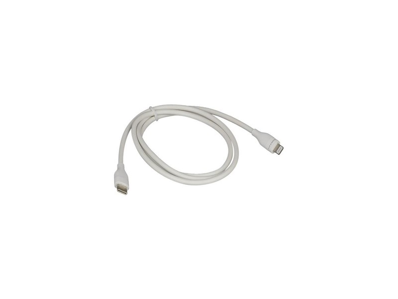 Nippon Labs 3ft. MFi Certified USB-C To Lightning Sync & Charging Cable, White, gallery