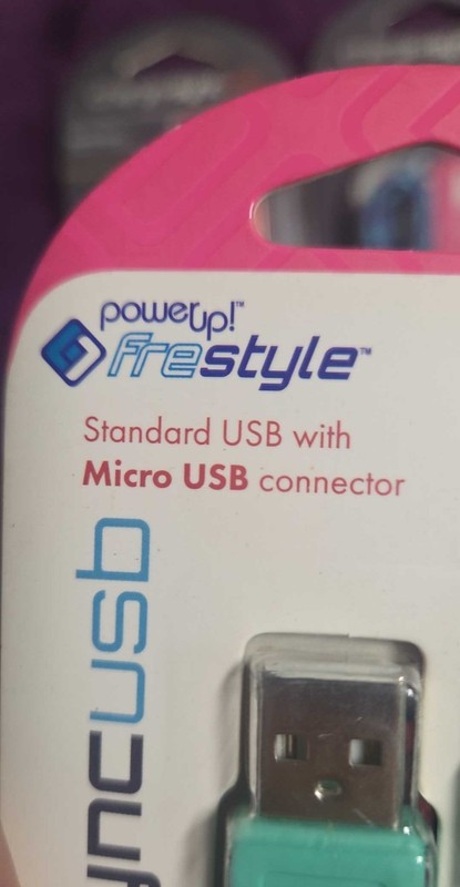 Set of 4 Trendiez Micro USB to USB Braided Charging Cables 3FT Mixed Colors NEW gallery