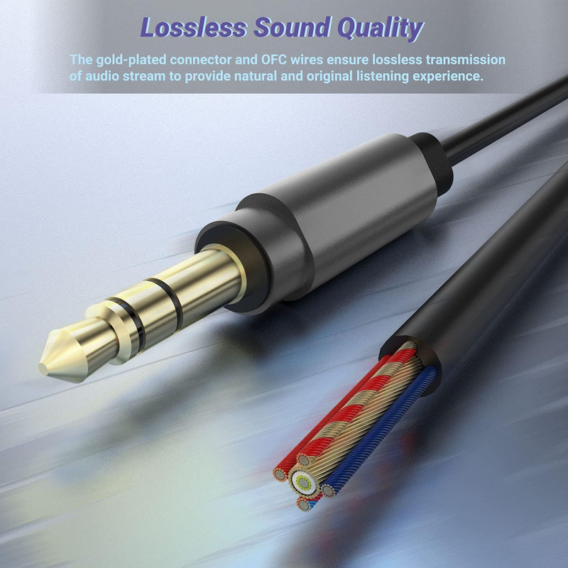 USB C Speaker Cable with 192Khz/24Bit DAC Compatible with Iphone gallery