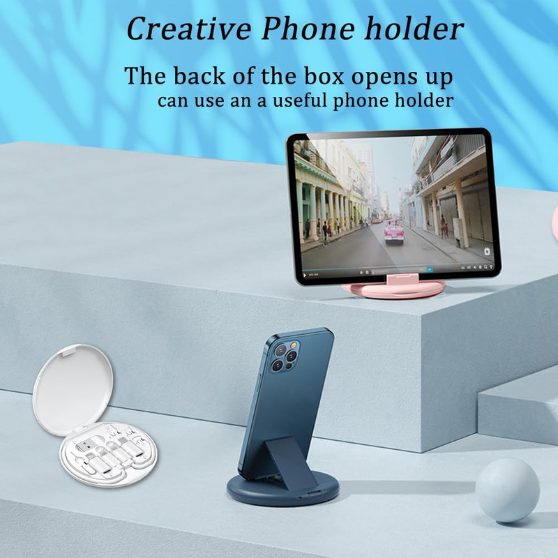 Multi USB Charging Adapter Cable Kit, USB C to Ios Device for Travel, Conversion gallery