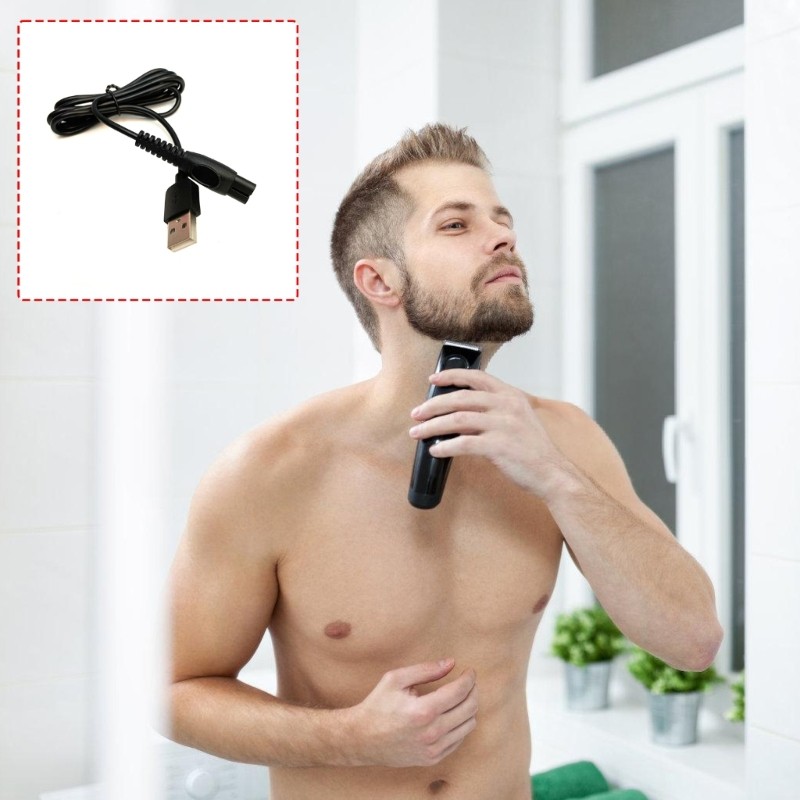 Efficient Charging Cable For Razors S1113 1112 Shaving Devices 1M Long Wire gallery