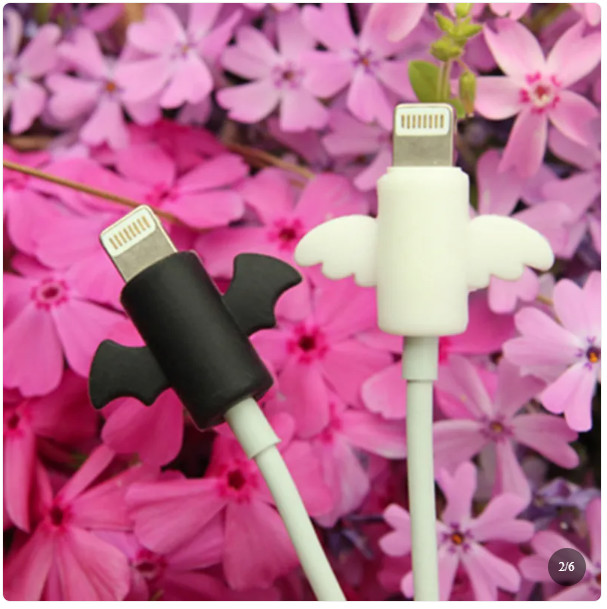 Cute Angel Cable Protector Charger Cord Anti Break Cover gallery
