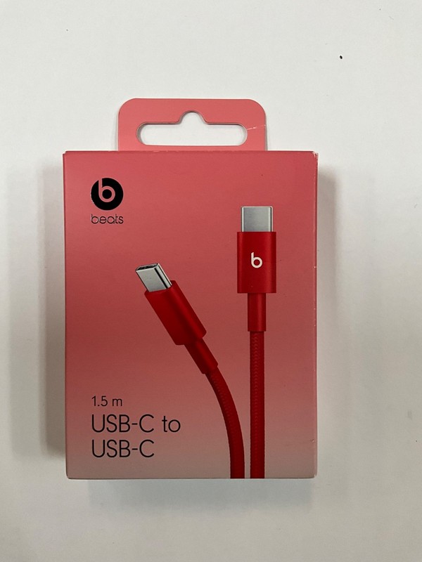 Beats USB-C to USB-C Woven Cable (1.5 M) -Red