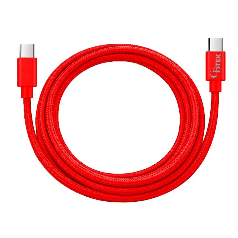 CBTEK 6ft Type C to Type C Charging Cables gallery
