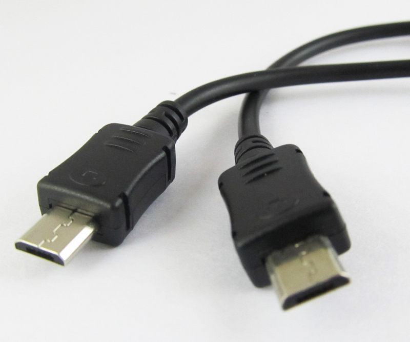 100pcs USB 2.0 Mini 5pin A Female to Micro 5pin B Male Adapter Converter Cable gallery