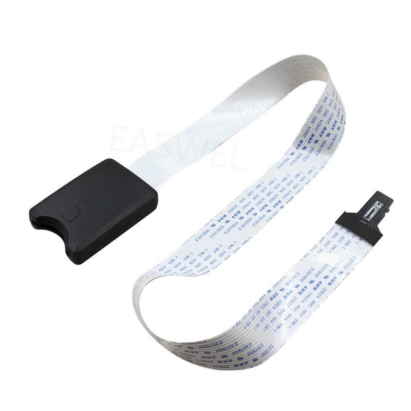 TF Micro SD To SD SDHC Card Adapter Extension Flexible Extender Cable For GPS TV gallery