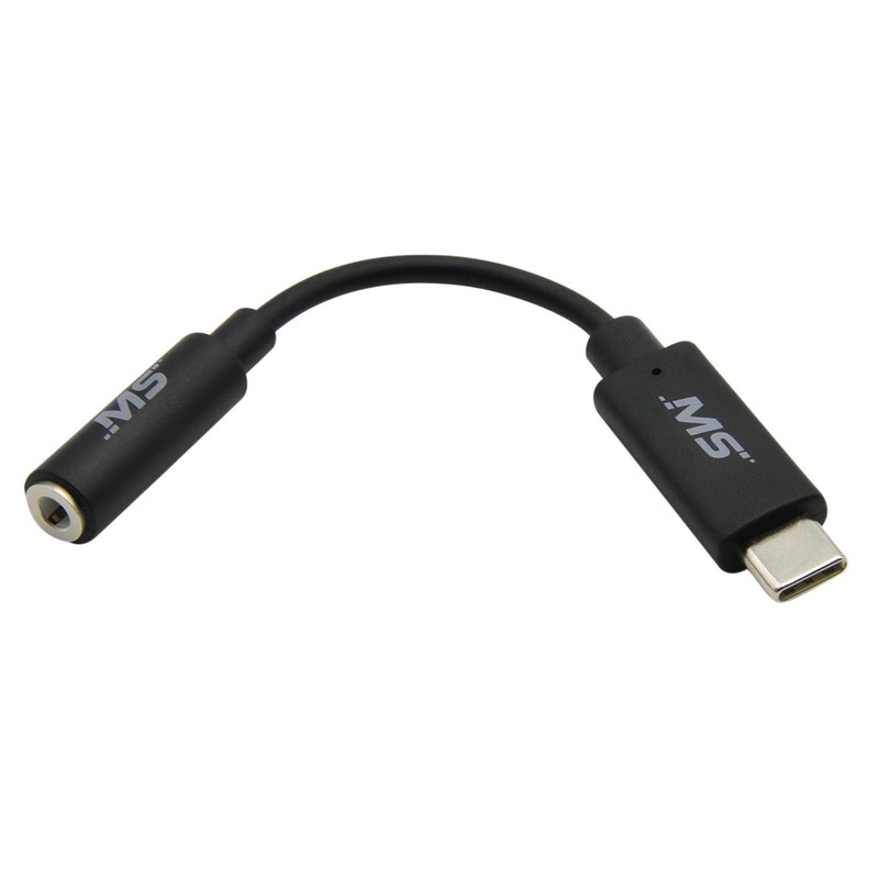 Mobilespec Bulk MB12380 Usb-c To 3.5mm Black