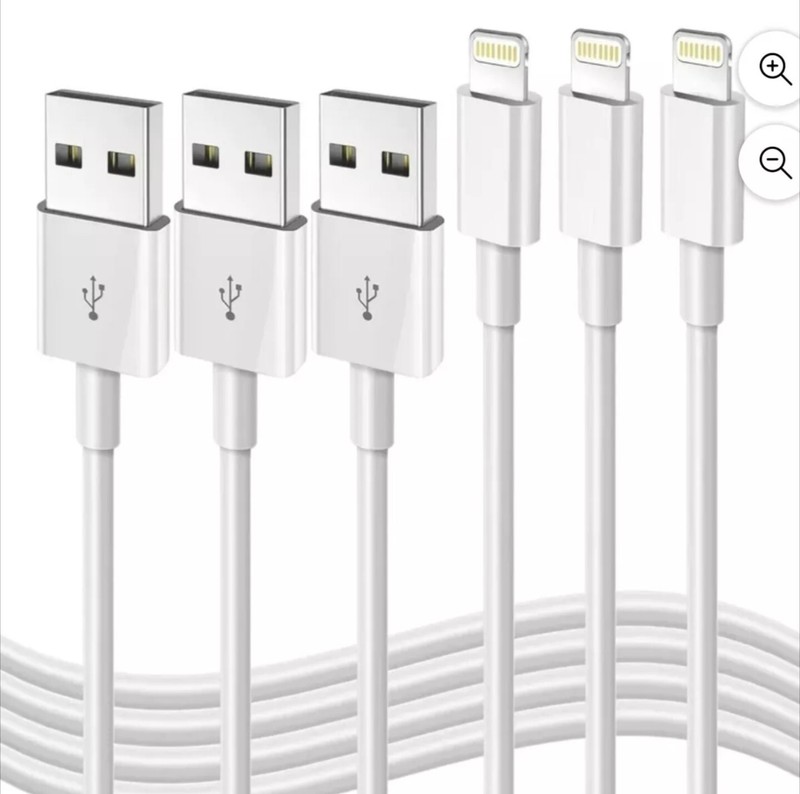 iPhone Fast Charging Cable [Apple MFi Certified] 3-Pack 3FT Lightning to USB