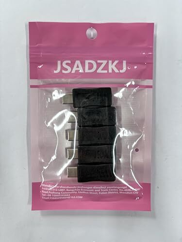 5 Pack Mini USB to Type C Adapter USB 2.0 C Male to Mini USB 5-Pin Female gallery
