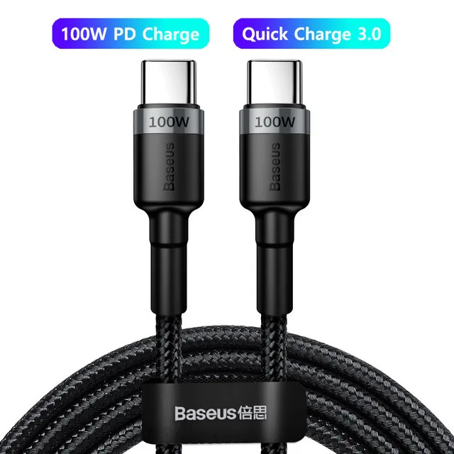 100W USB-C to USB-C PD Fast Charging Cable 5A for iPhone MacBook Samsung gallery