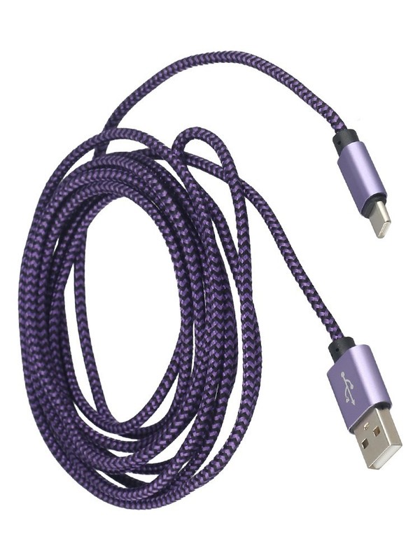 Nylon USB Cables Designed for Quick Charging Available in Three Different Sizes gallery