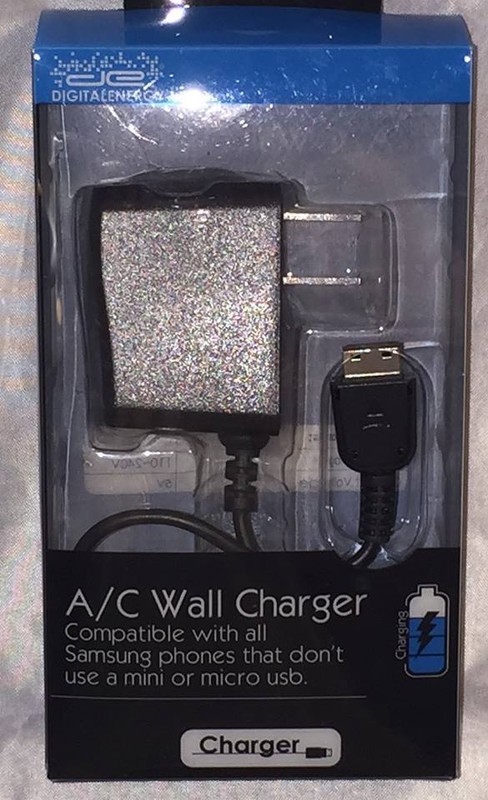 Digital Energy A/C Wall Charger Samsung Non-Mini Non-Micro USB ~NEW~