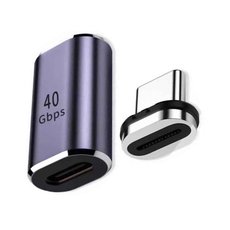 100W Magnetic USB Type-C QC4.0 Fast Charging Adapter Converter Straight yy gallery