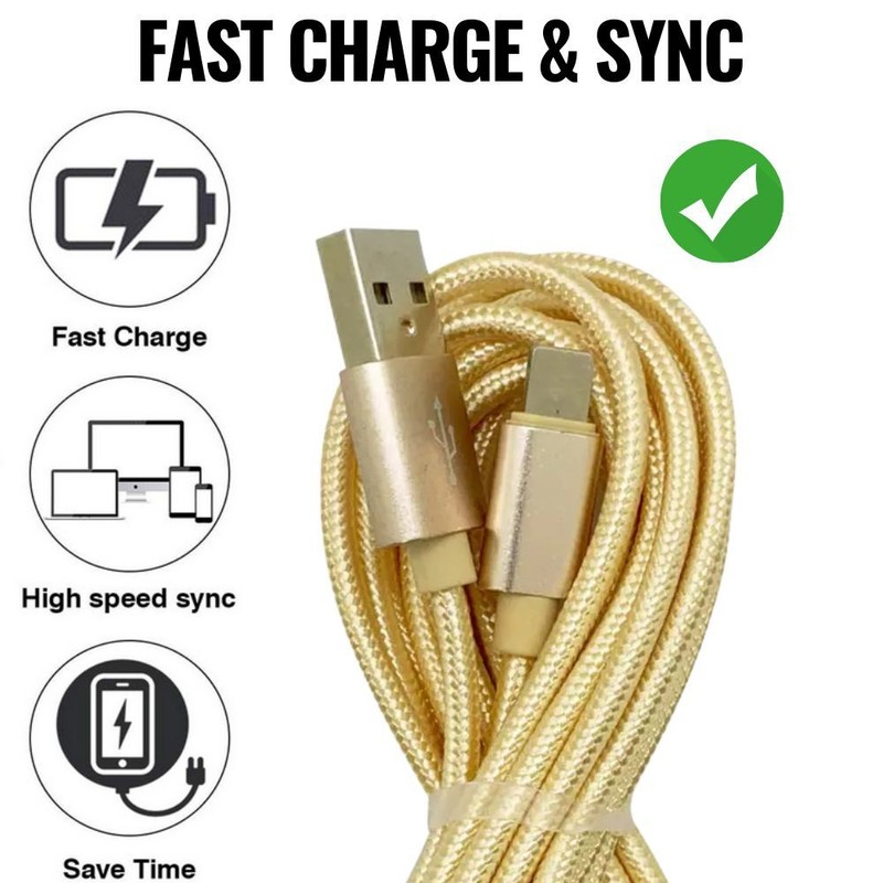 5 Pack USB Fast Charger Cable 10Ft For iPhone 14/13/12/11/XR/SE/8/7/6 Data Cord gallery