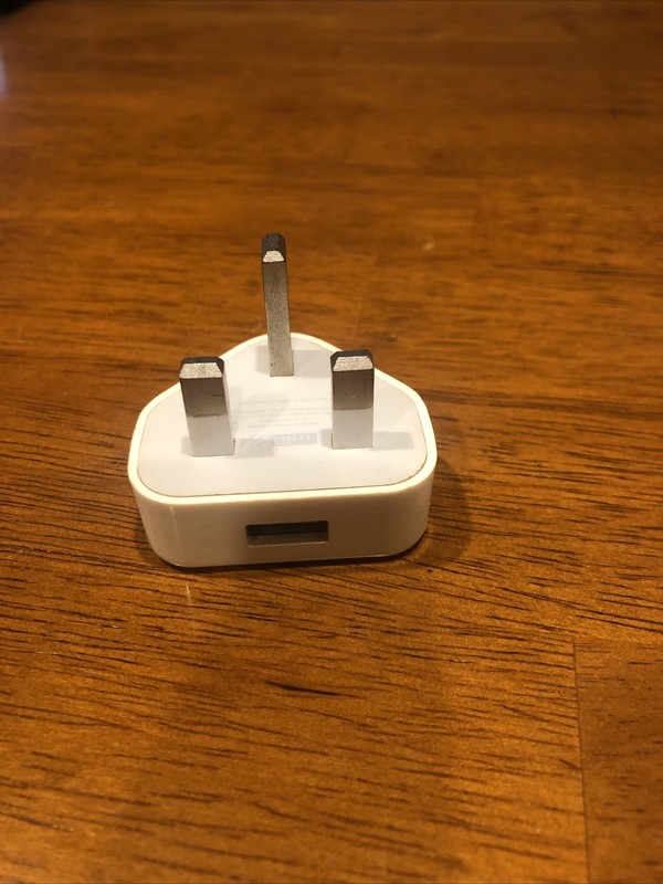 Original Apple Wall 3 Pin USB Power Adaptor Charger For Mobile Cell Phone Tablet
