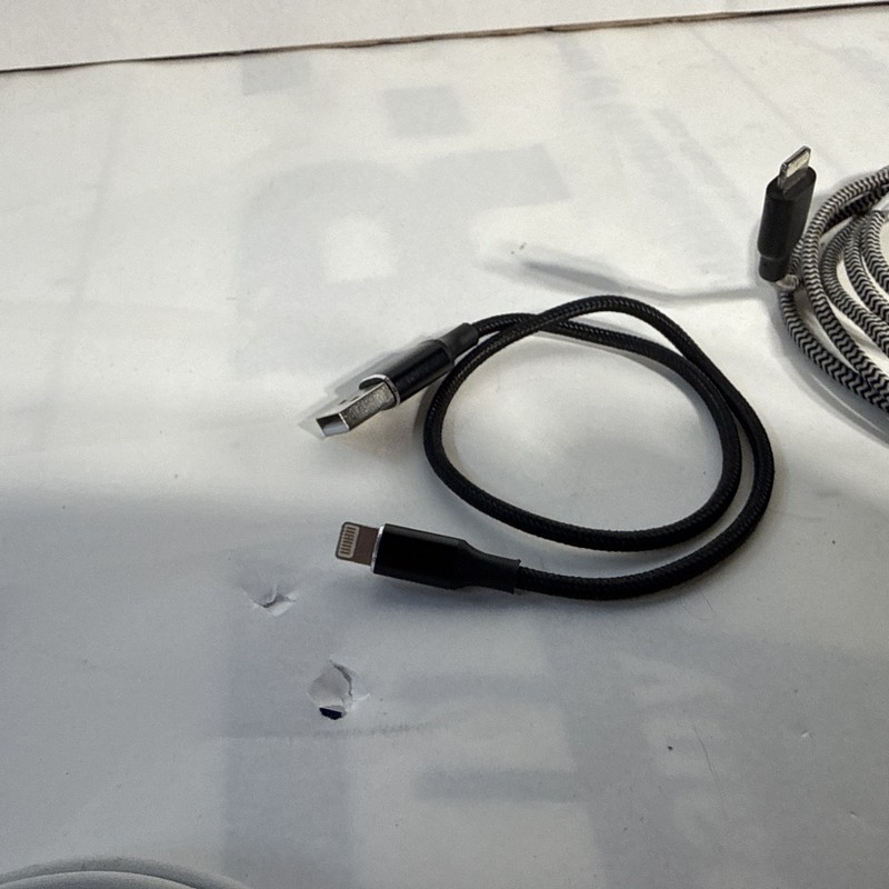 Lot Of 4 USB to Lightning Cable Charging Cords gallery