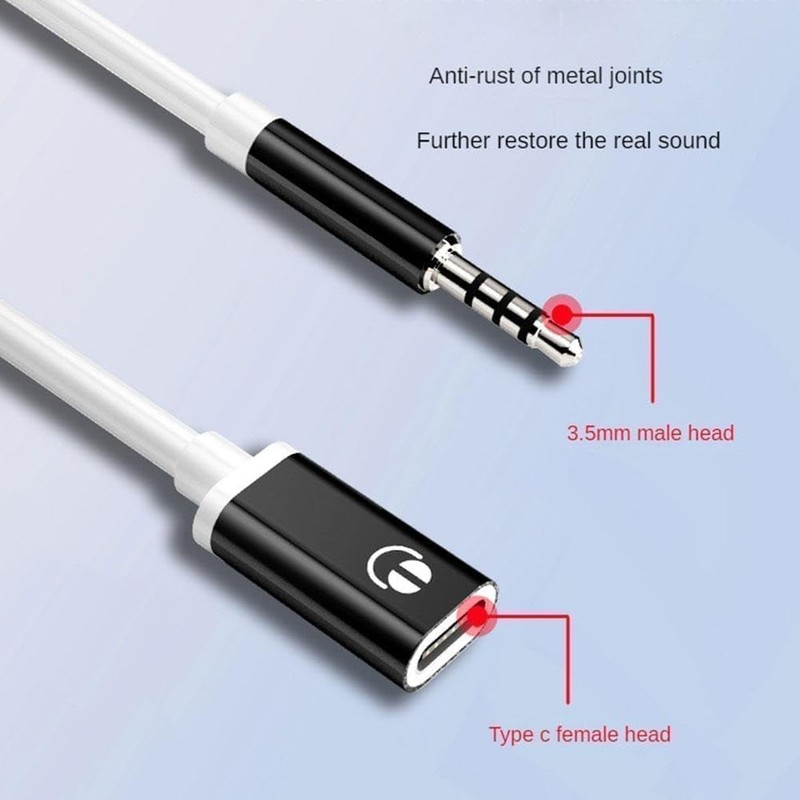 High-Quality USB C to 3.5mm Adapter - Lightweight Headphone Converter for Travel gallery