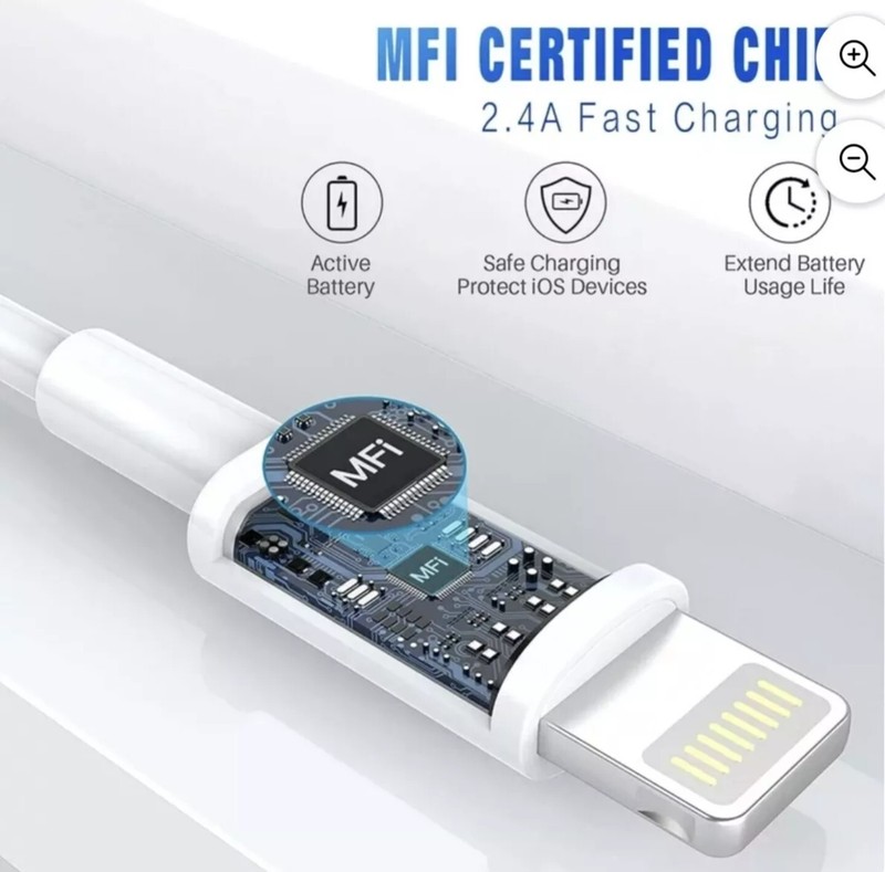 iPhone Fast Charging Cable [Apple MFi Certified] 3-Pack 3FT Lightning to USB gallery