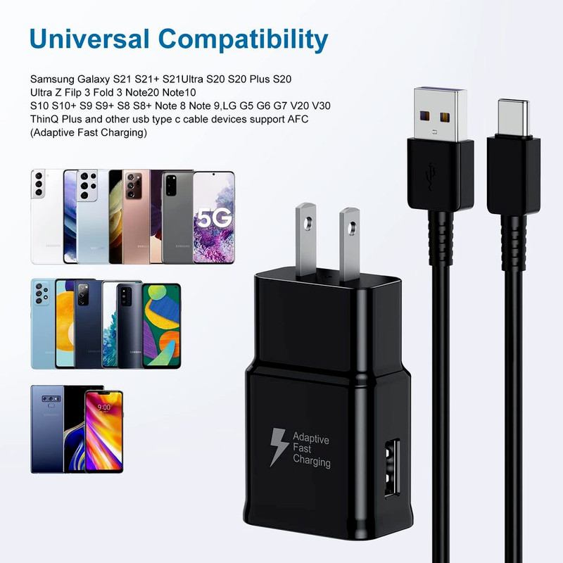 USB Wall Charger Fast Adapter Block Charging Cube Brick Box For Samsung Android gallery