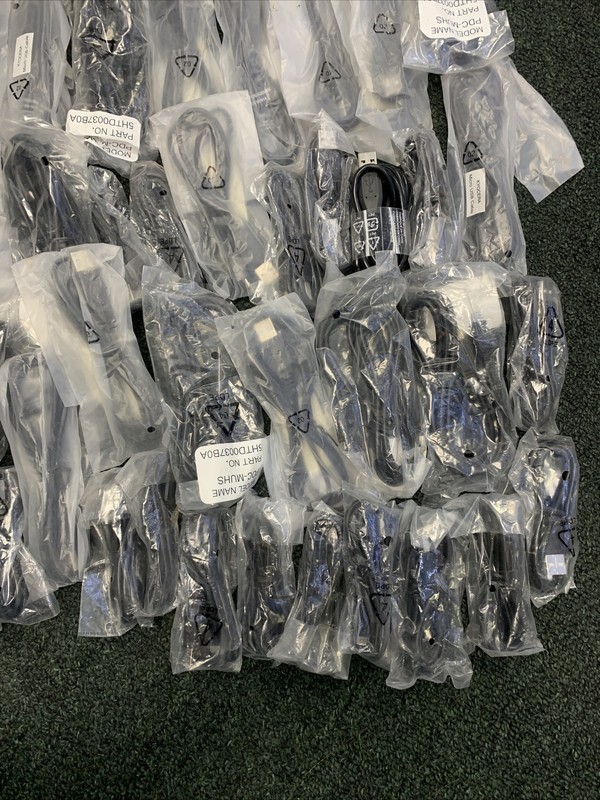 Lot of 109 NEW Micro B USB Cables for Cameras & Phones gallery