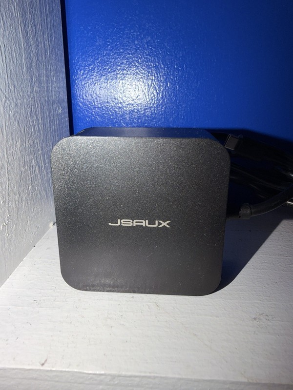 JSAUX 45W USB-C PD Charger Fast Power Adapter 5ft Cable Right Angle