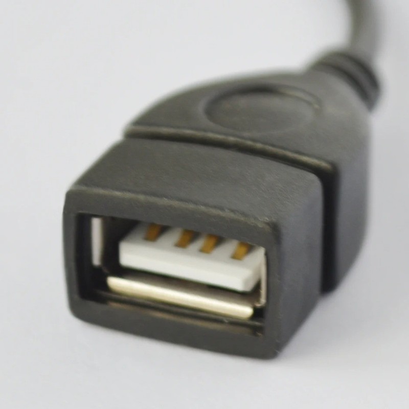 Audio AUX Jack 3.5mm Male to USB 2.0 Type A Female OTG Converter Adapter Cable gallery