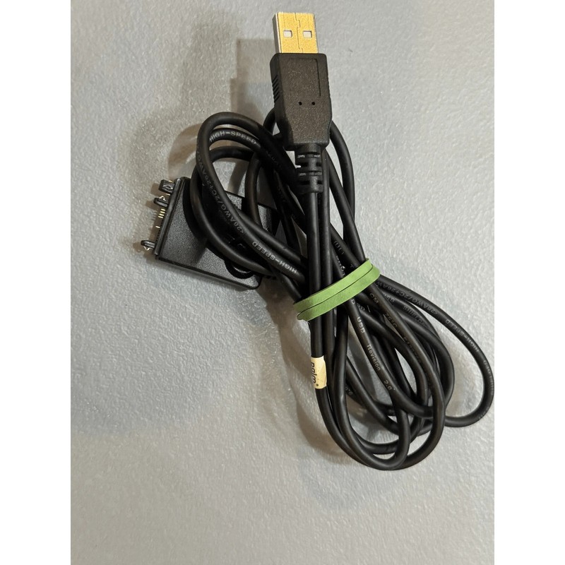 USB Data Sync Transfer Cable Cord to 4 Pin Proprietary Connector Adapter Black