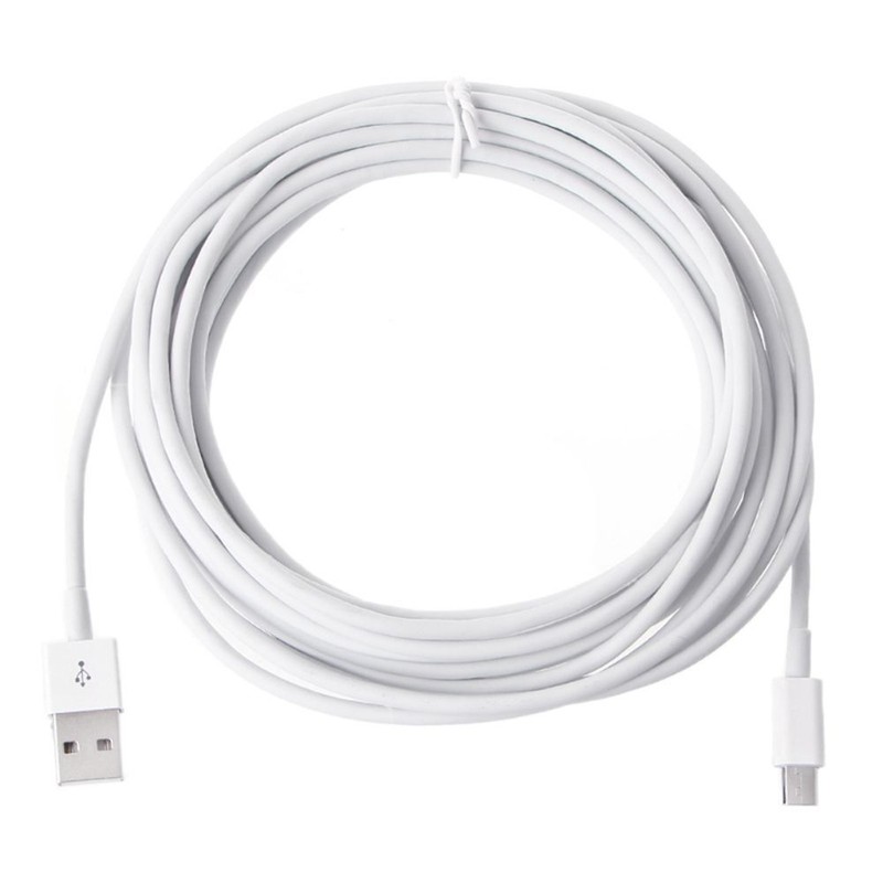 Micro USB Charging Charger Cable For Android Smart Phone 1/2/3/5/6/7/8/10m US gallery