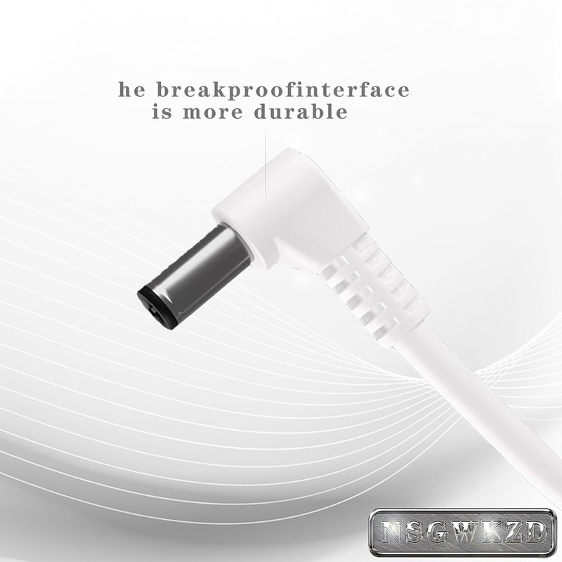 Lighted Makeup Mirror Charger Cable USB To DC 5.5x2.1mm 5V Power Cord 3.3ft gallery