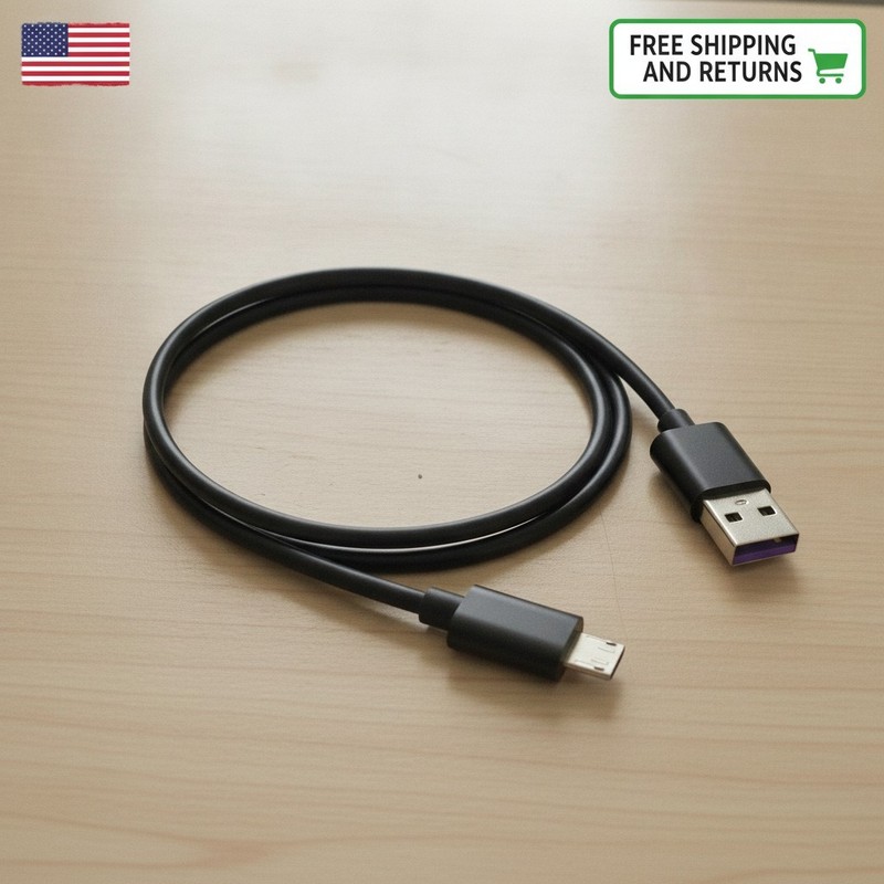 Fast Charging USB Data Transfer Cable for Alcatel Smartflip & Go Flip Phones