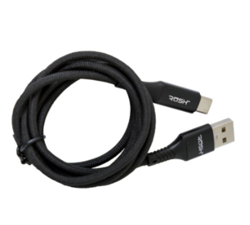 Braided USB-A to USB-C Cable 4ft Fast Charging Data Sync Durable Cord gallery