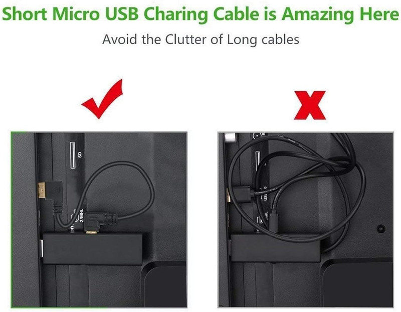 Dash Cam Cable Right Angle USB to Mini USB Cable Power Charger Cord gallery
