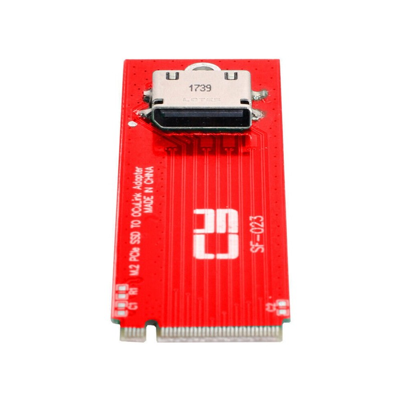 Cablecc NGFF PCI-E M.2 M-key to Oculink SFF-8612 SFF-8611 Host Adapter Nvme gallery