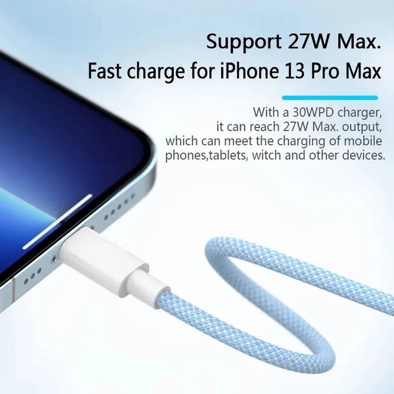PD 20W USB C Cable Fast Charging Compatible With Laptop Phone Tablet High gallery