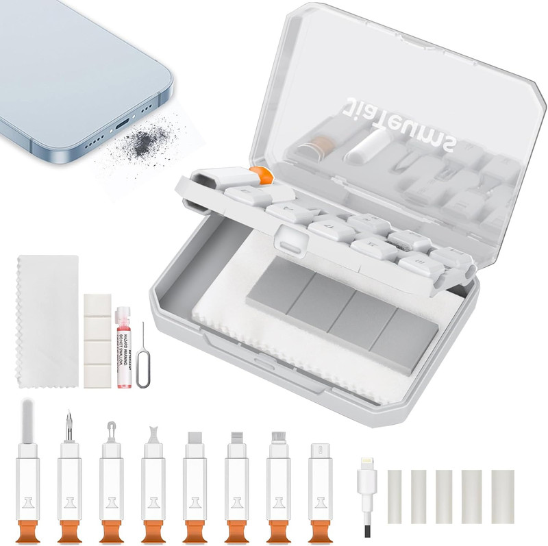 Iphone Charging Port Cleaning Tool,Usb C Cleaning Kit for Cell Phone Airpod, Rep gallery