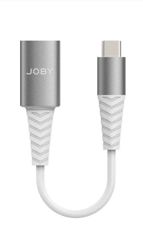 JOBY USB Type-C to USB Type-A 3.0 Adapter Cable