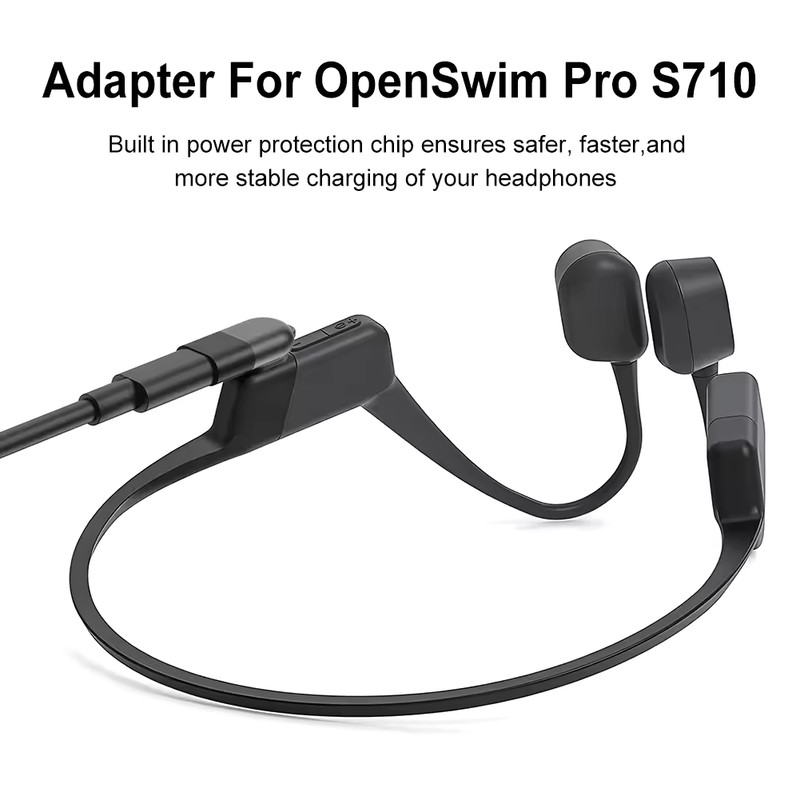 USB Magnetic Charging Cable for After-Shokz Aeropex Open Run/Comm Headphone lot gallery